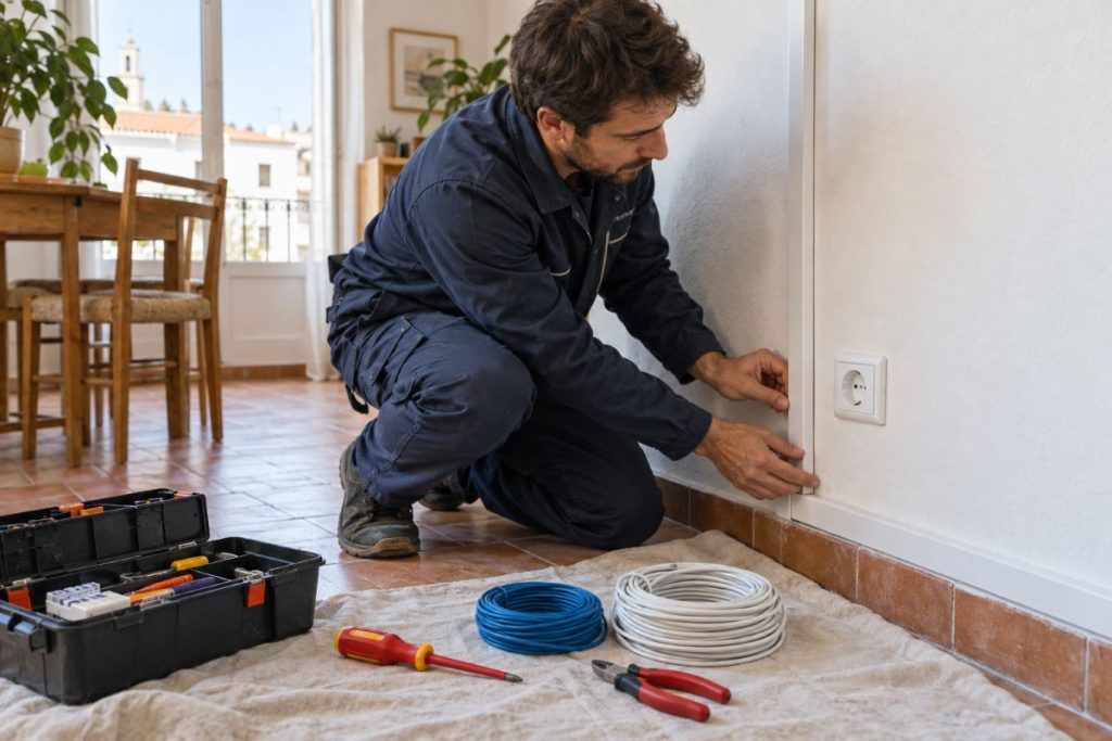 Cambiar la instalación eléctrica gastando menos